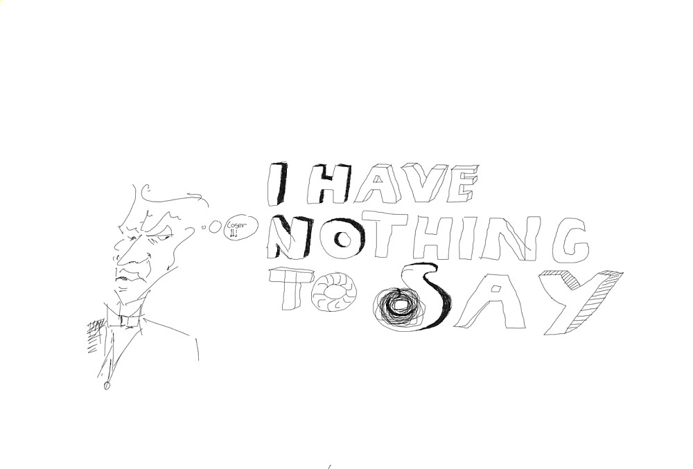 nothing to say 2