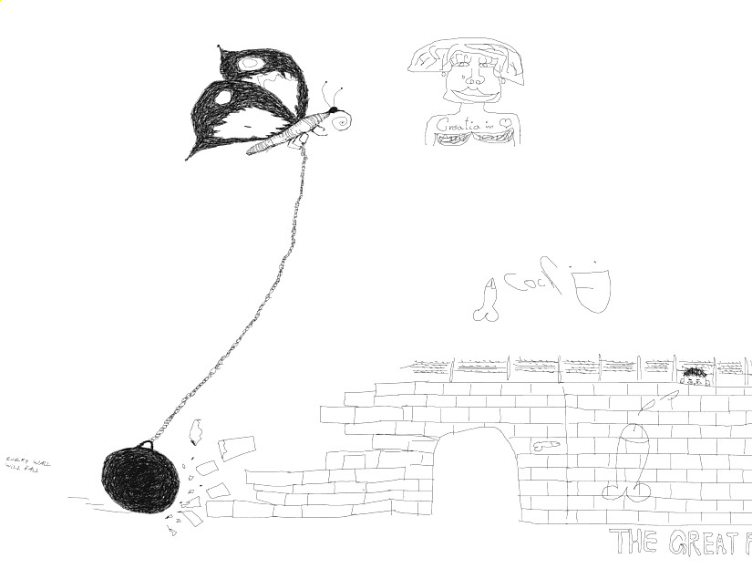 wall fall II