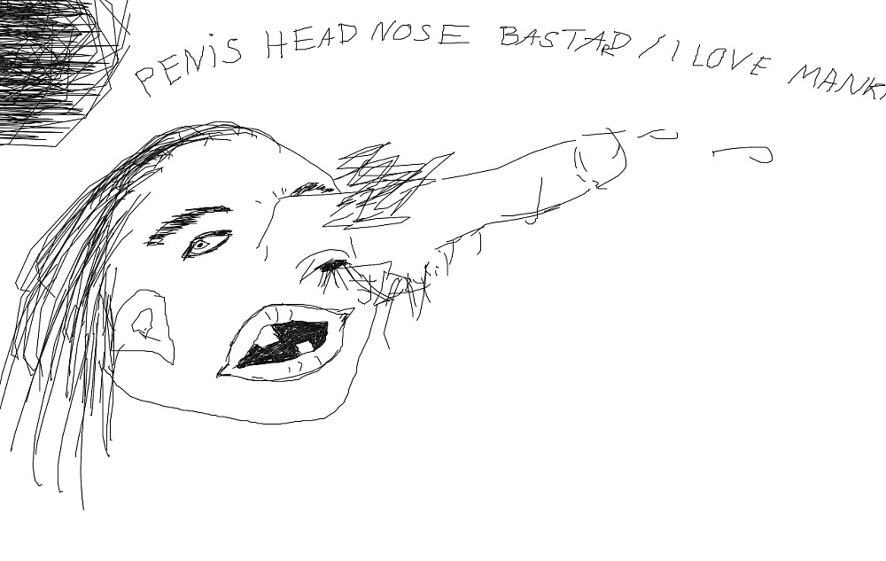 penis nose face I