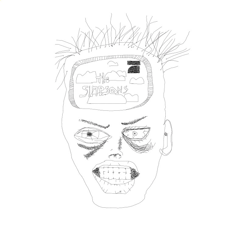 the simpsons (in the head)