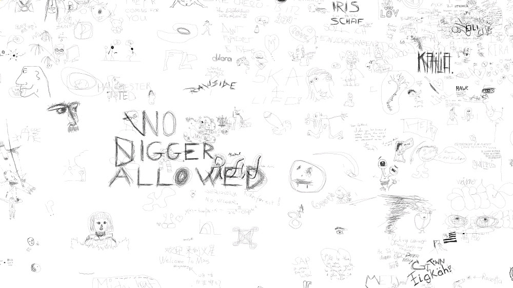 no digger allowed