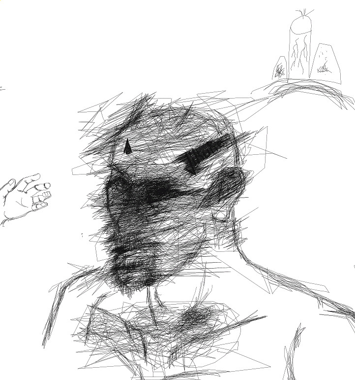 dark portrait