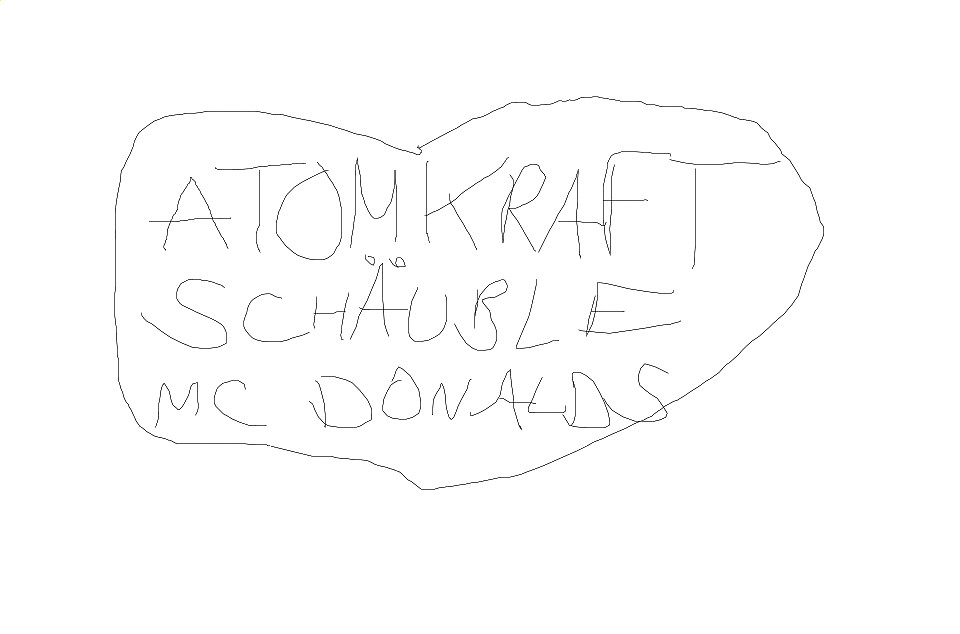 atomkraft, schäuble, mc donald