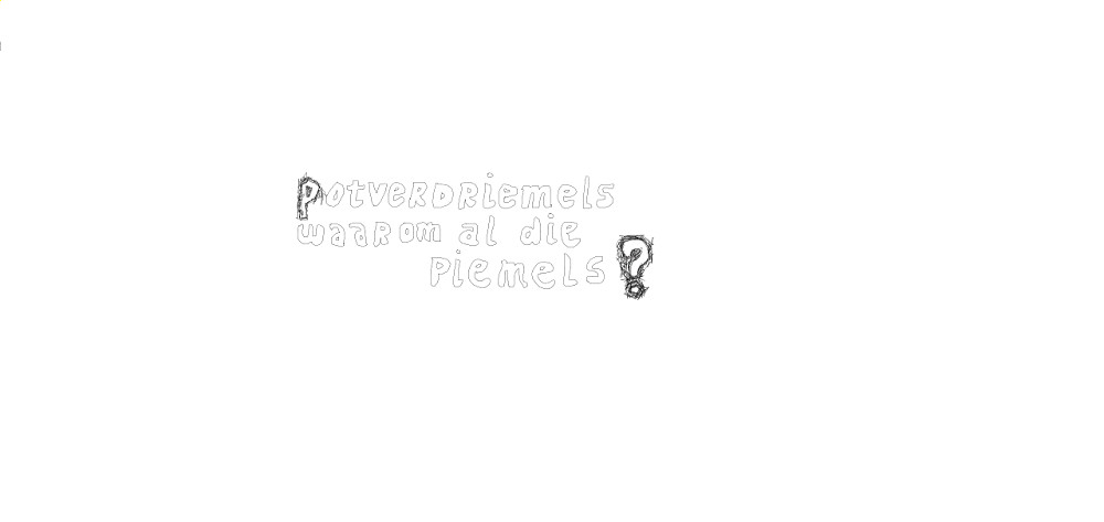 potverdriemels