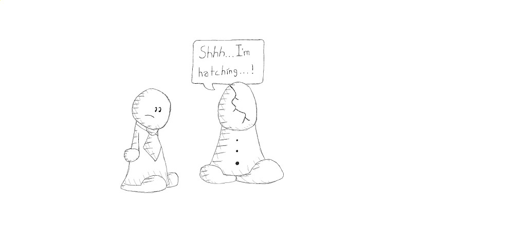 hatching