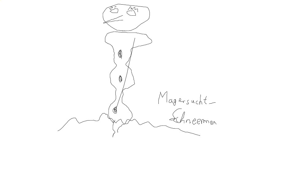 Schneemann-magersucht