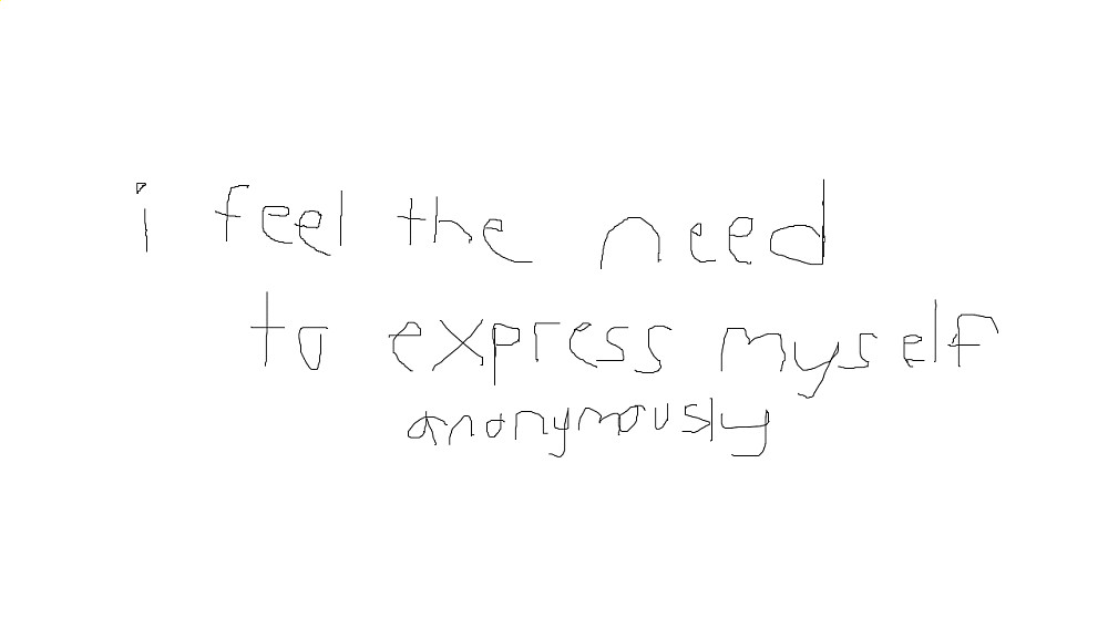 i feel the need