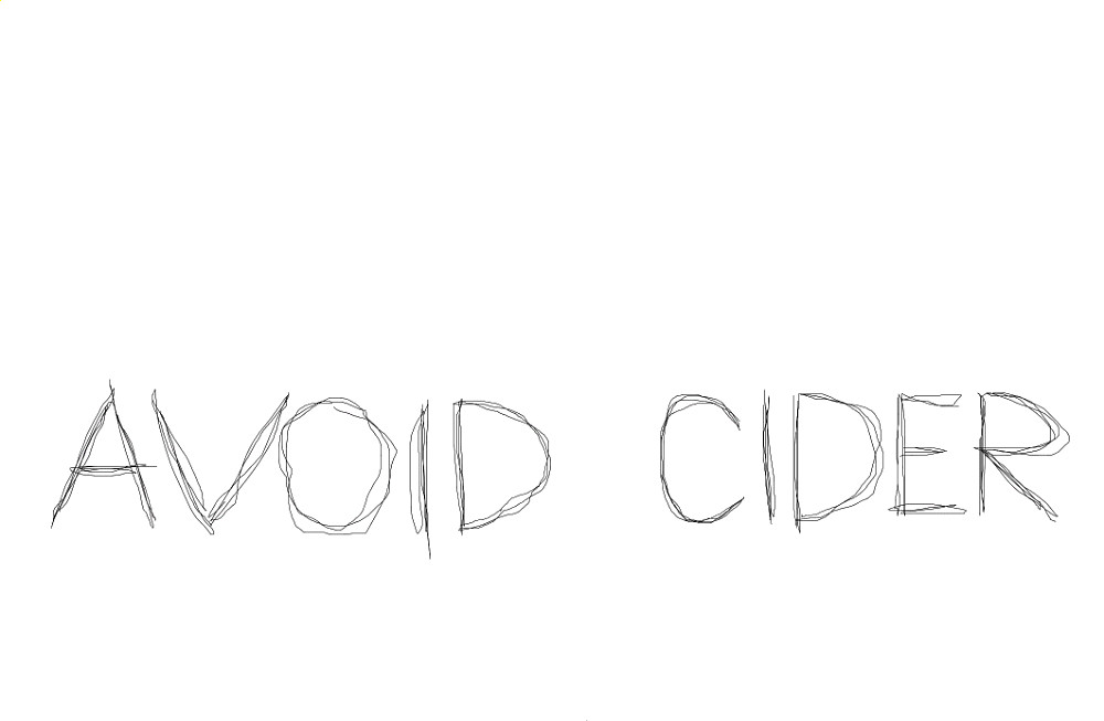 avoid cider