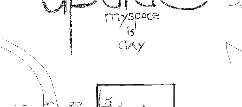 myspace is gay