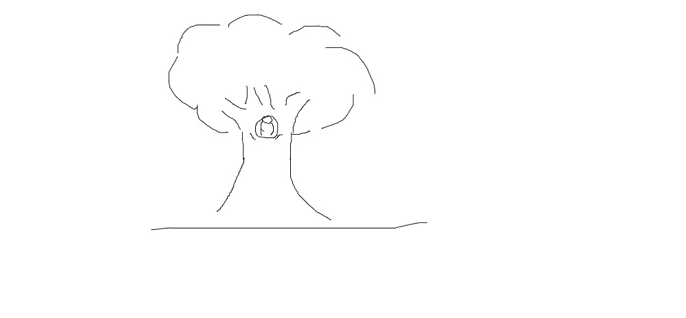 tree's eye