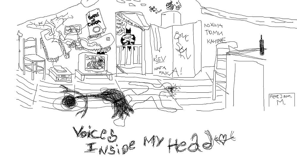 Room after Psycho-trolls killed me