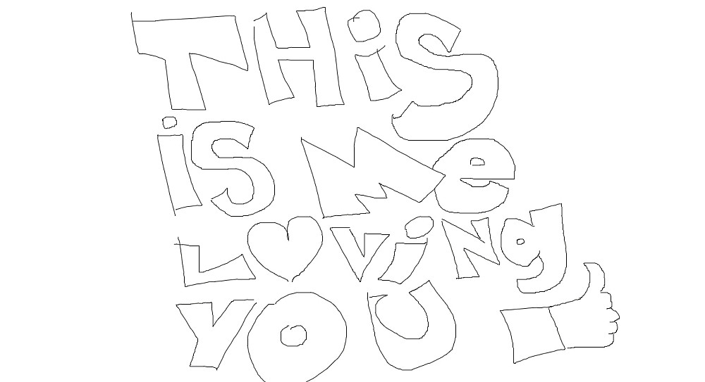 This is me loving you
