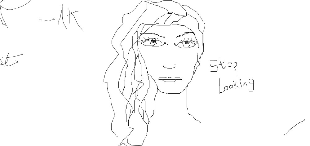 stop looking