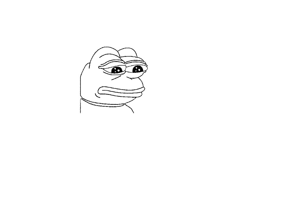 sad frog