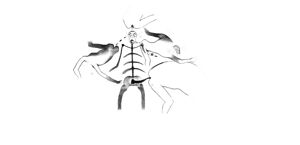 fucking skeleton
