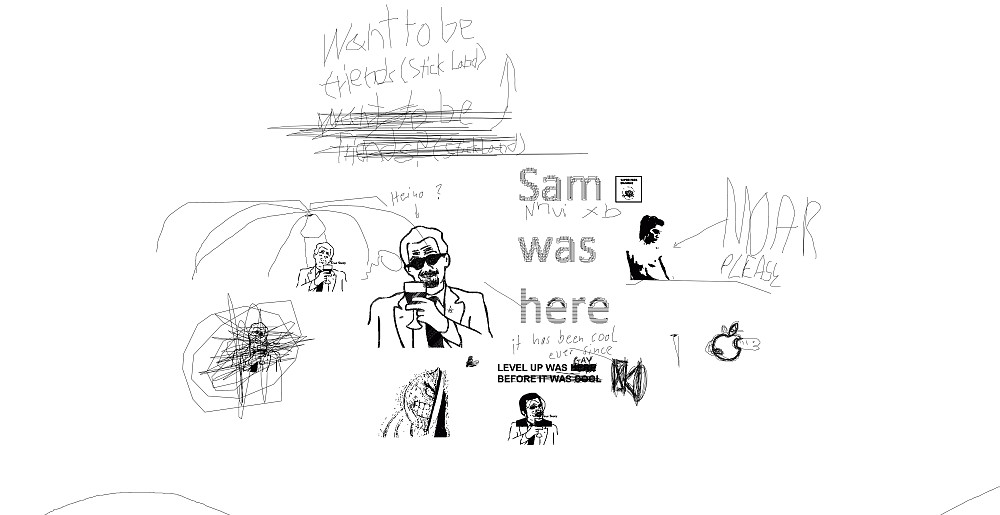 Sam was here