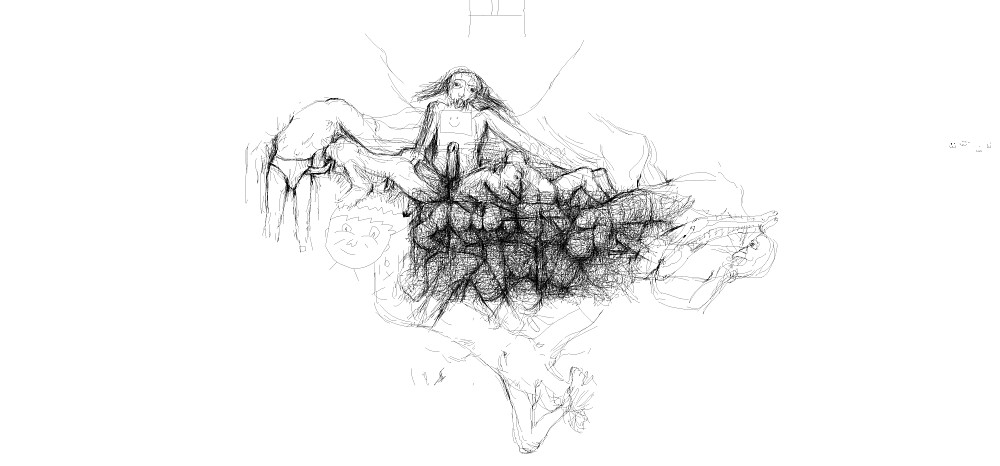 Jesus blesses the leprous