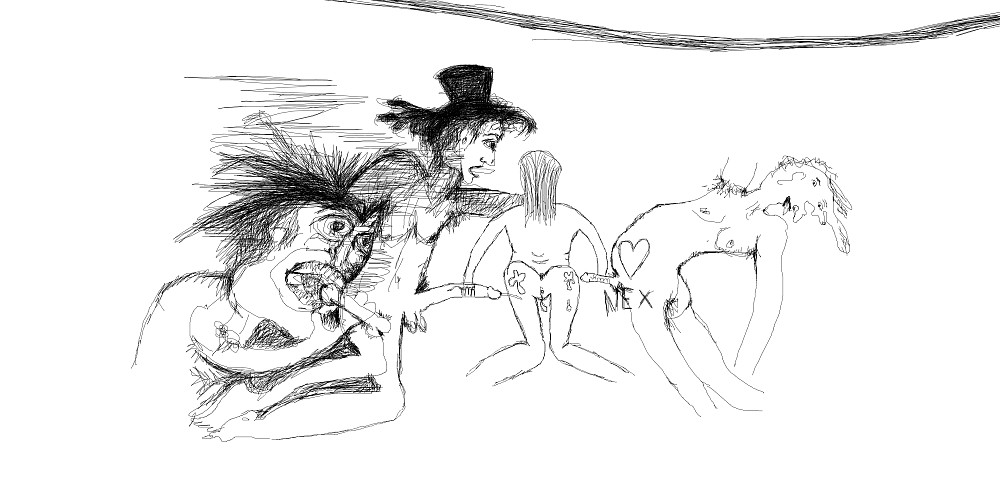 weird scene