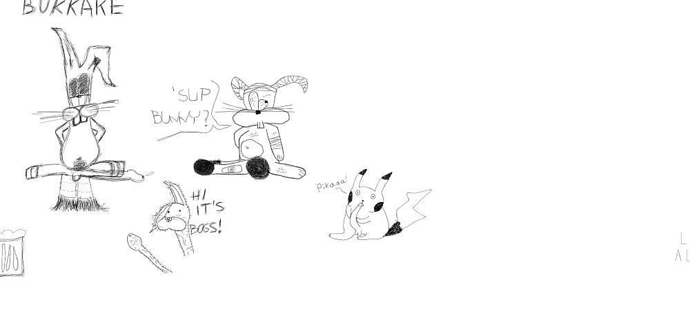 pikachu autofellatio