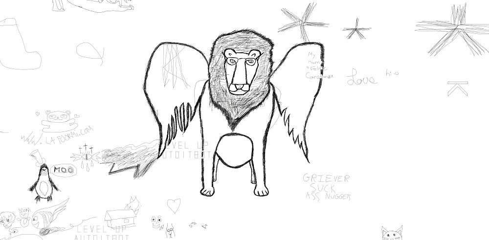 Eric, the sophisticated winged lion