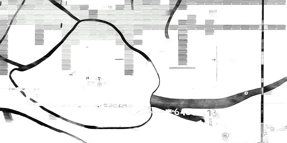 huge ridiculous  drawing