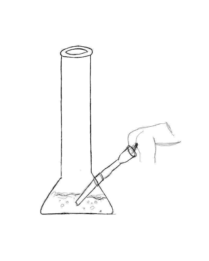 shit in the bong