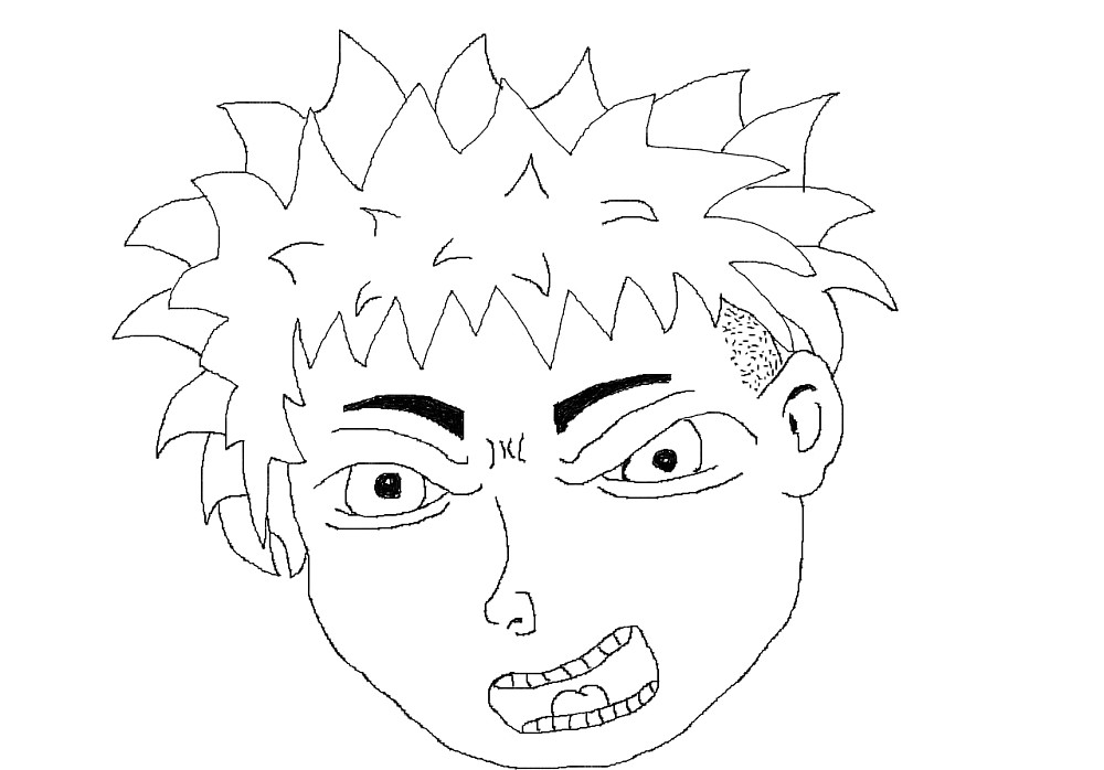 Angry kid