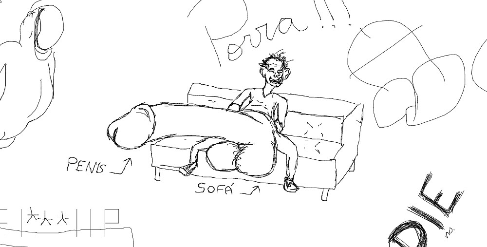 Penis and Sofá
