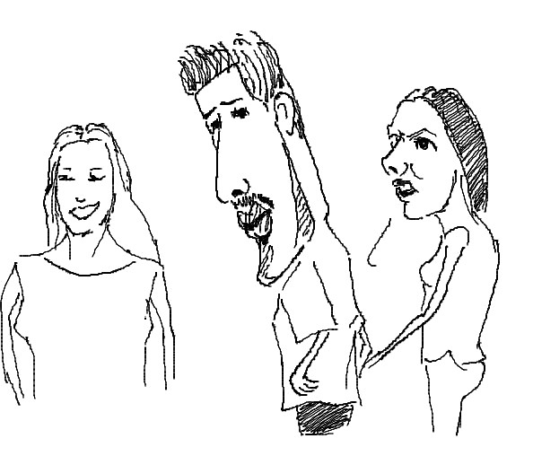 The jealous girlfriend