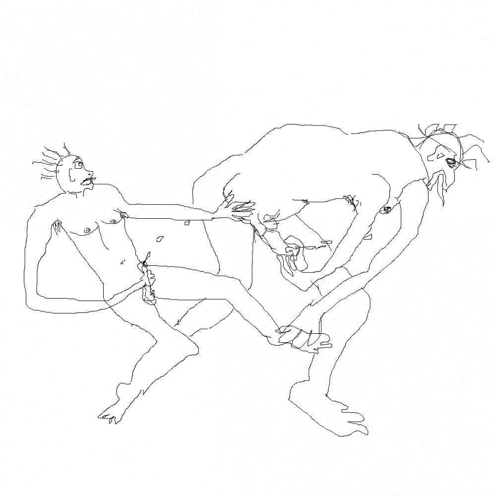 scene with two men