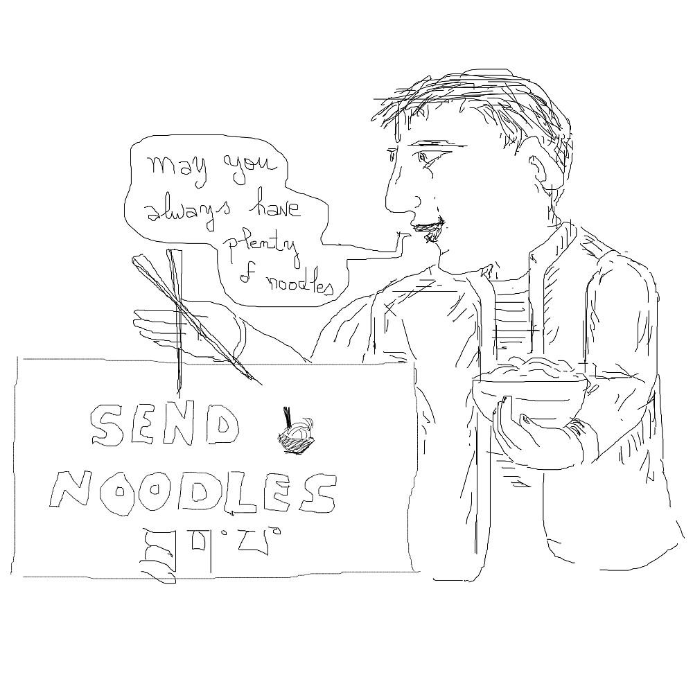 send noddles