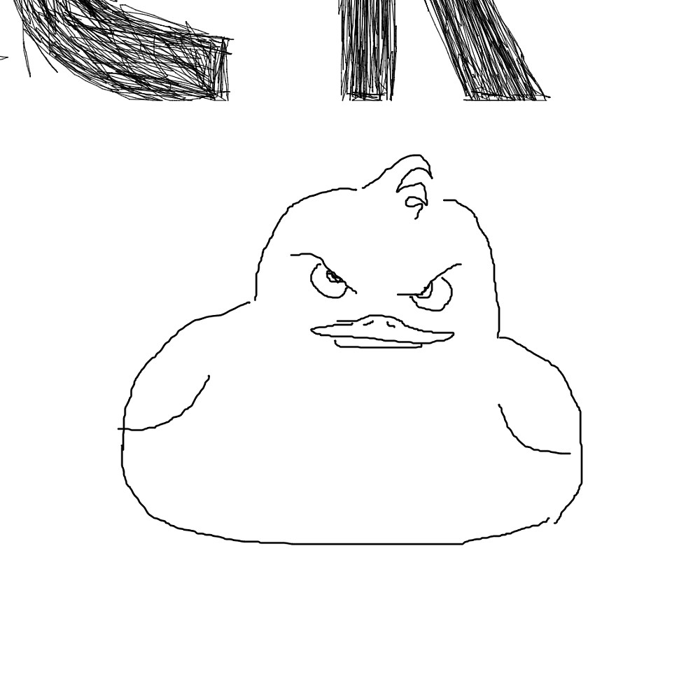 angry duck