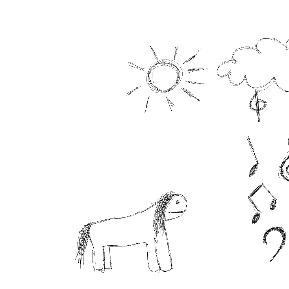 cute horse