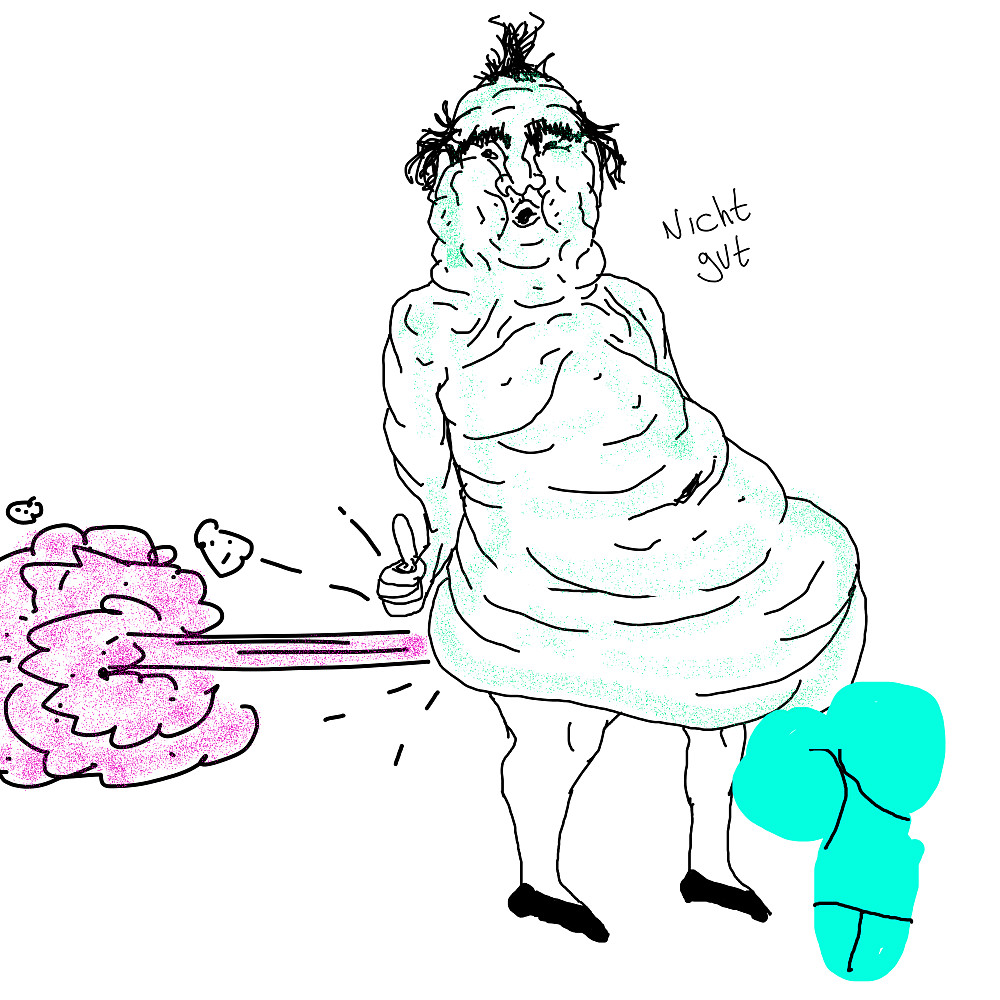 Türkis Dick farts