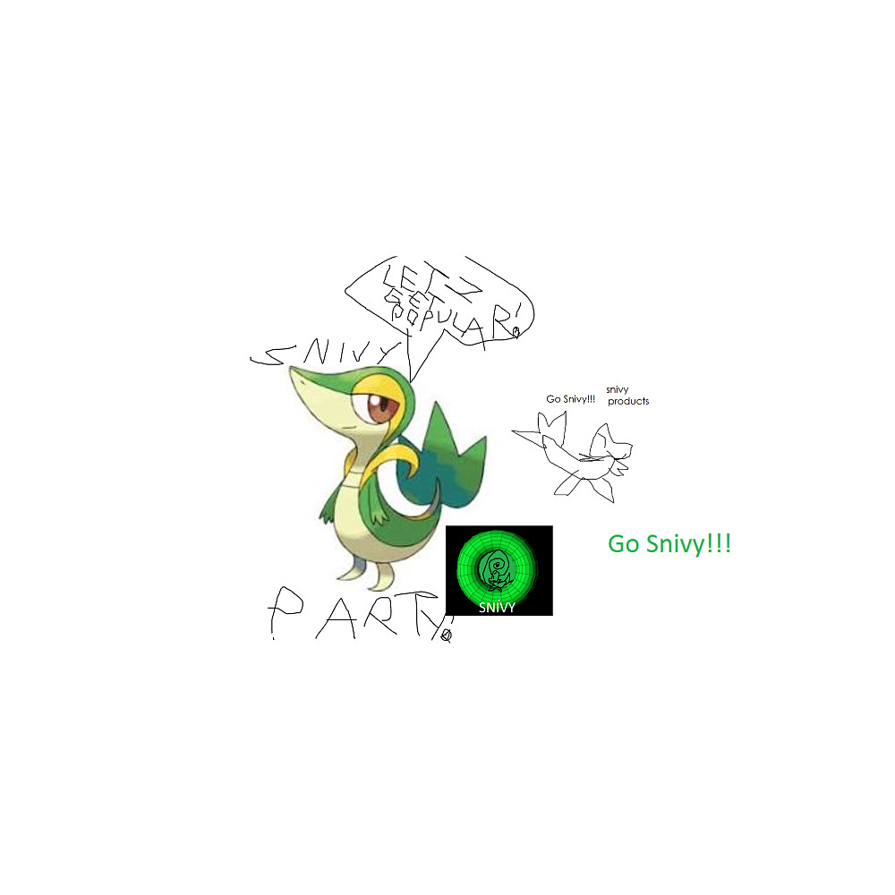 SNIVY PARTY! At 3:11 PM